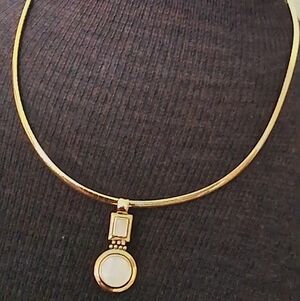 Lia Sophia Convertible Goldtone And Silvertone Necklace Set with Pendants